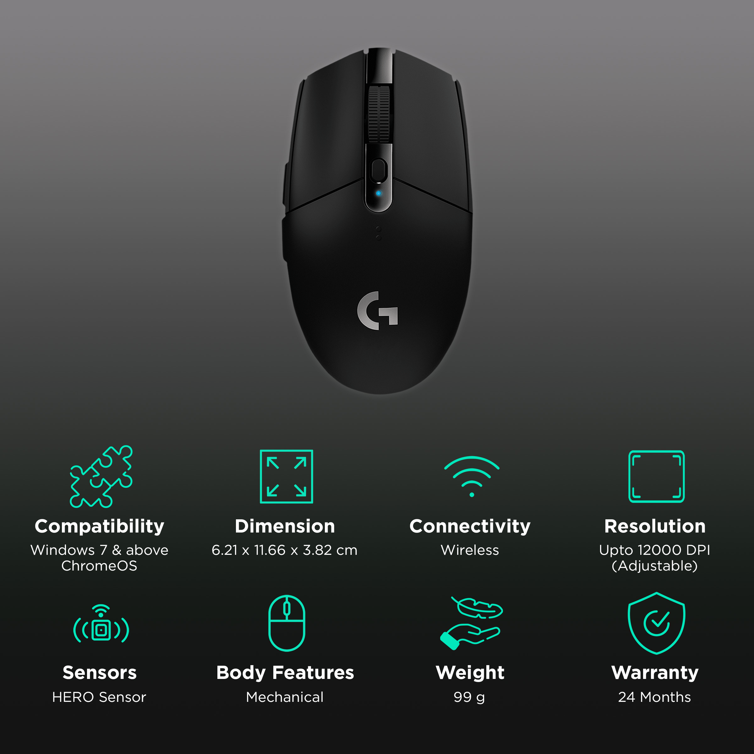 Logitech g304 discount